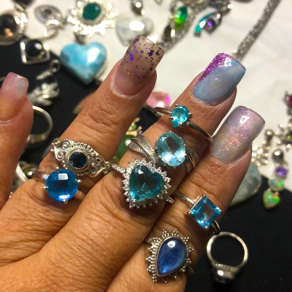 Sterling Silver.925 Rings - Picture 2 of 4